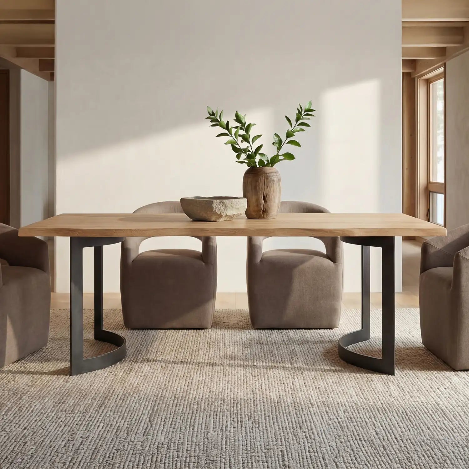 MOES BENT DINING TABLES - Dining Tables
