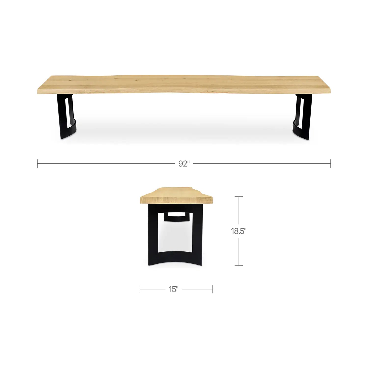 MOES BENT BENCHES - Benches, Ottoman, Stools