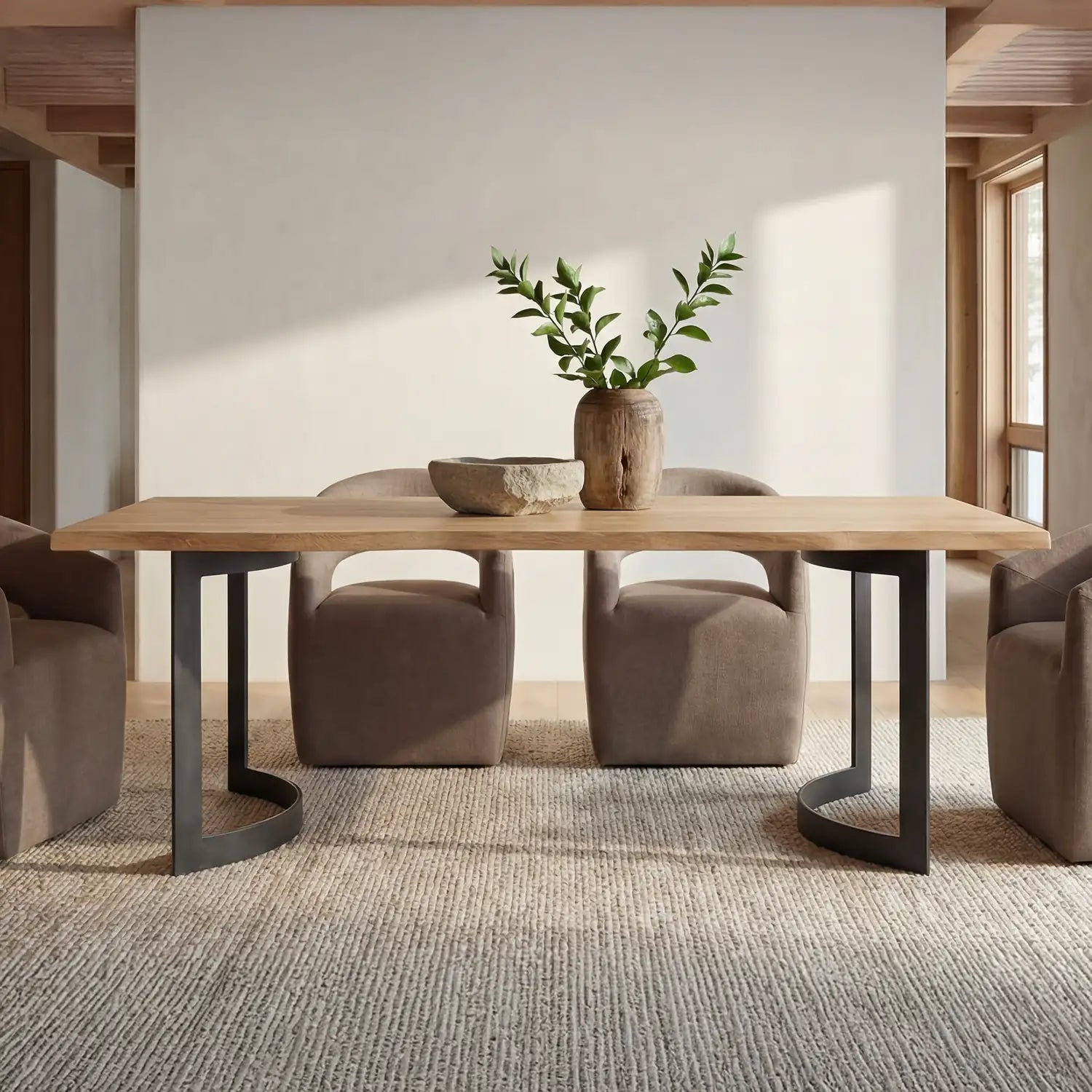 MOES BENT DINING TABLES - Dining Tables
