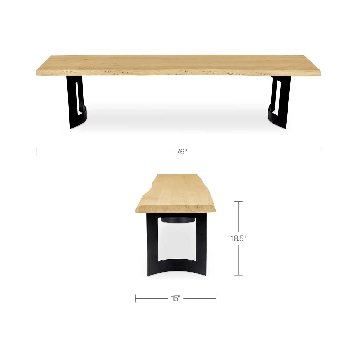 MOES BENT BENCHES - Benches, Ottoman, Stools