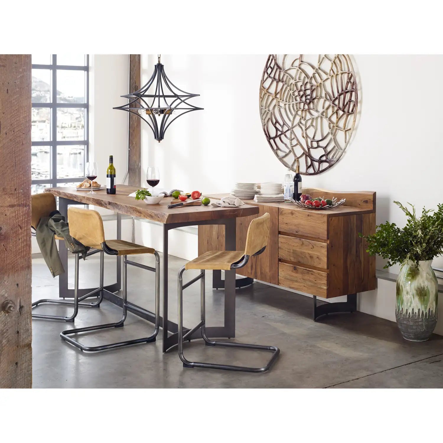 MOES BENT COUNTER TABLES - Dining Tables