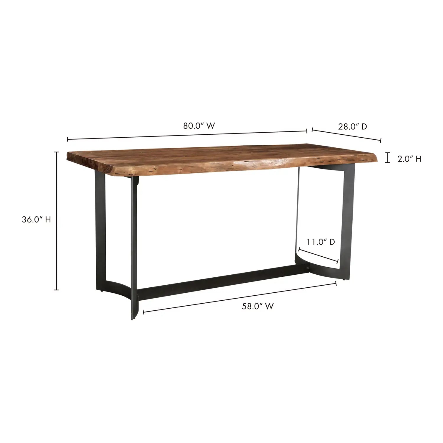 MOES BENT COUNTER TABLES - Dining Tables