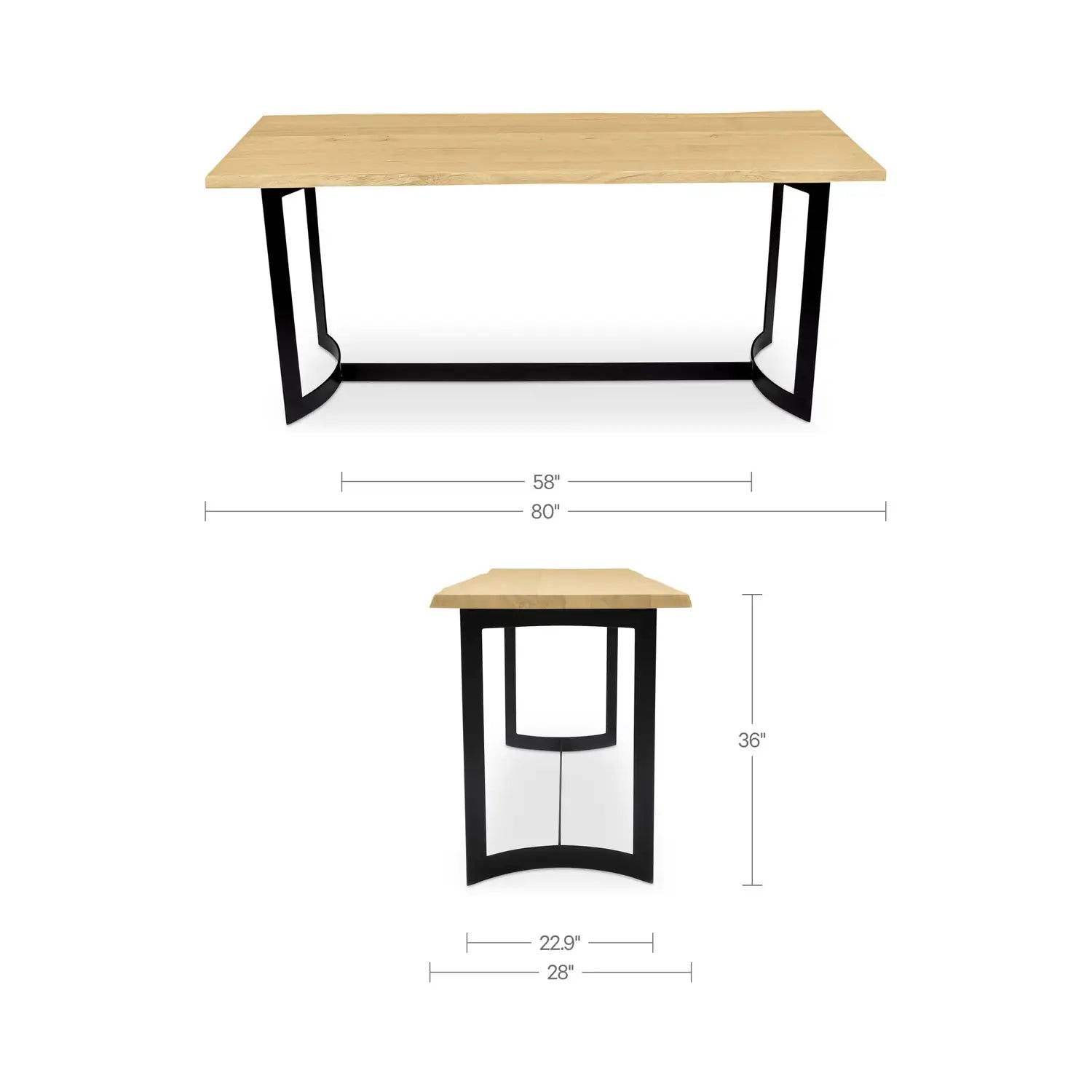 MOES BENT COUNTER TABLES - Dining Tables
