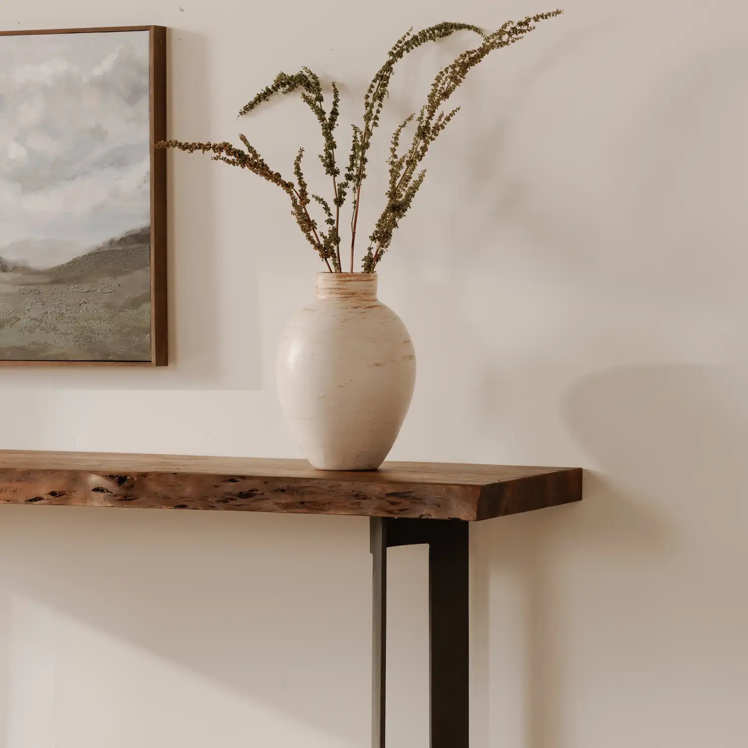 MOES BENT CONSOLE TABLES - Consoles