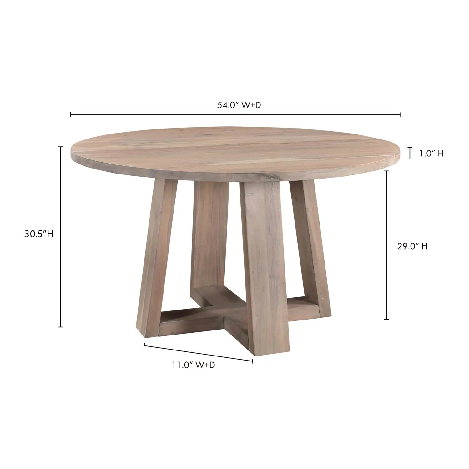 MOES TANYA DINING TABLES - Dining Tables