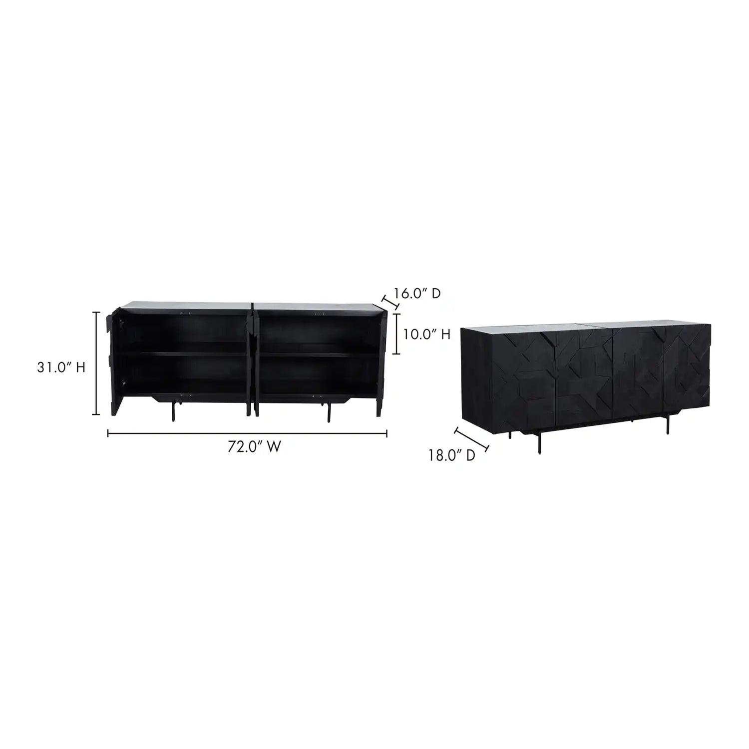 MOES KATTAN SIDEBOARDS - Cabinets & Bar