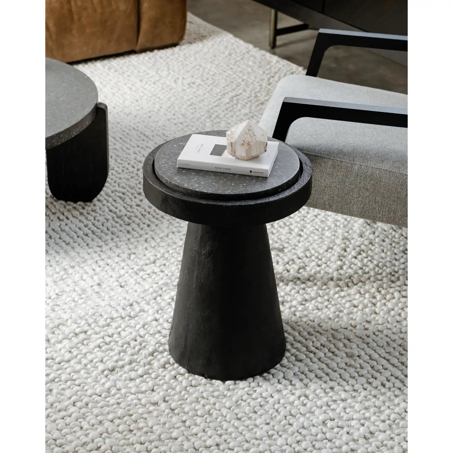 MOES BOOK ACCENT TABLES - Side
