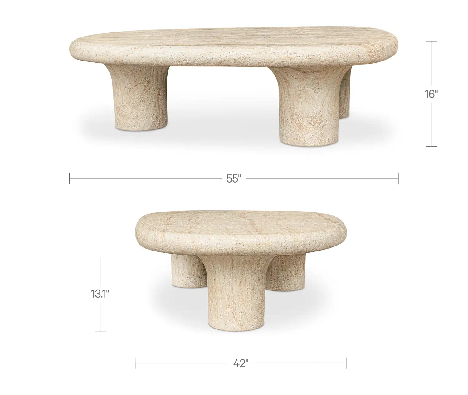 MOES WARBY OUTDOOR COFFEE TABLES - Outdoor Tables