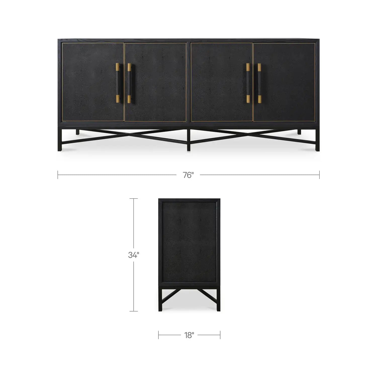 MOES MAKO SIDEBOARDS - Cabinets & Bar