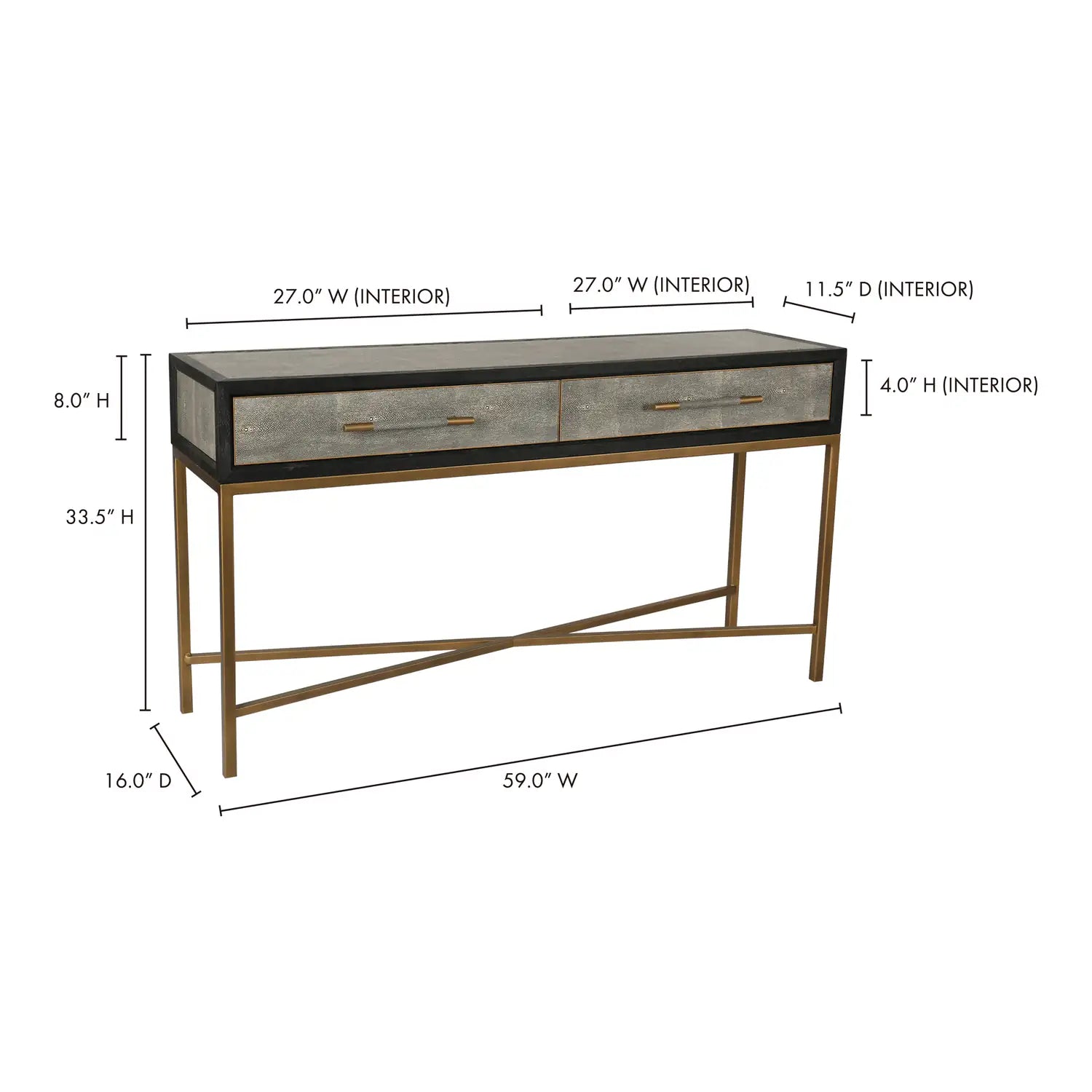 MOES MAKO CONSOLE TABLES - Consoles
