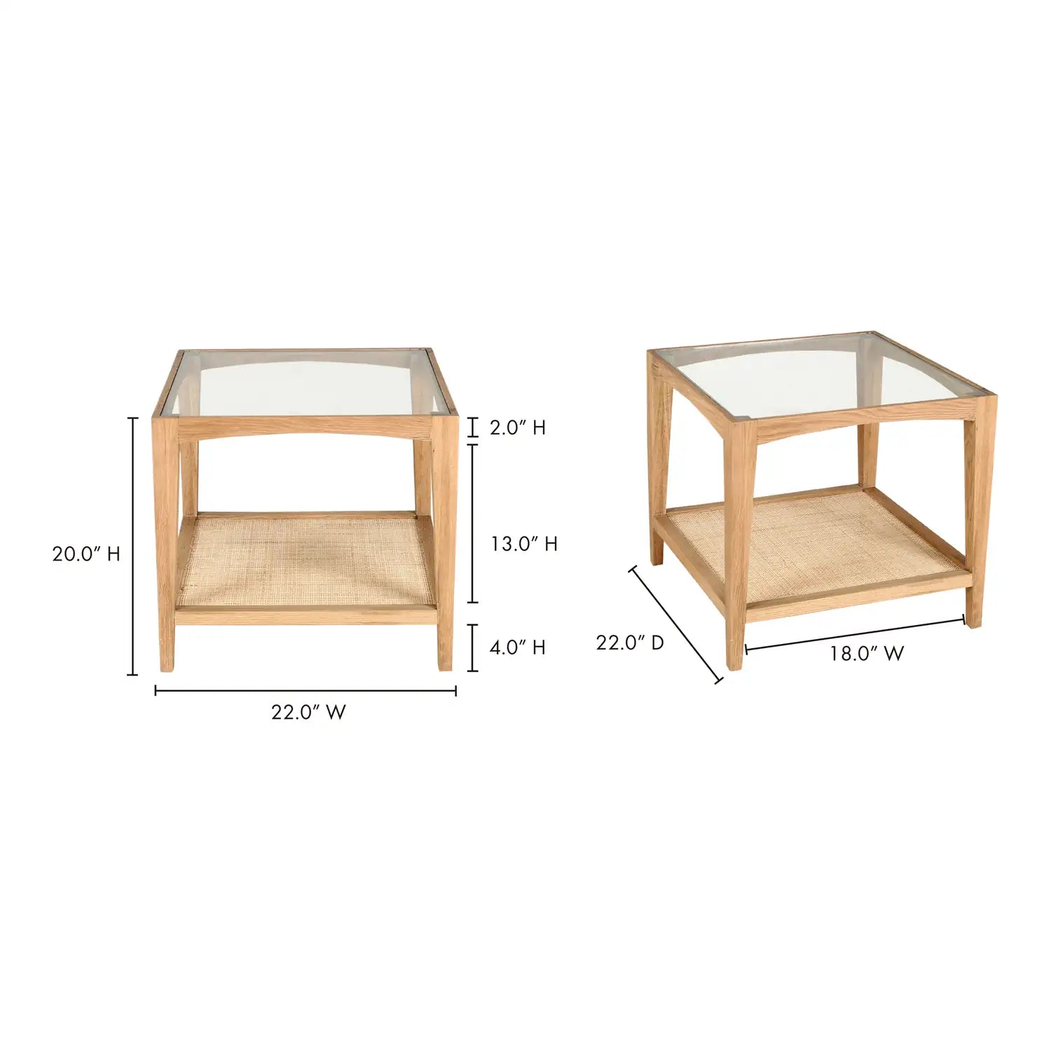 MOES HARRINGTON SIDE TABLES - Side