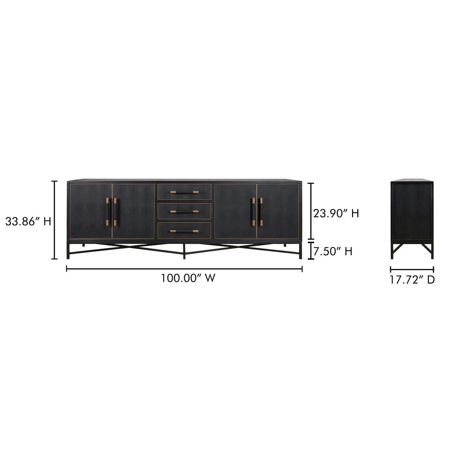 MOES MAKO SIDEBOARDS - Cabinets & Bar