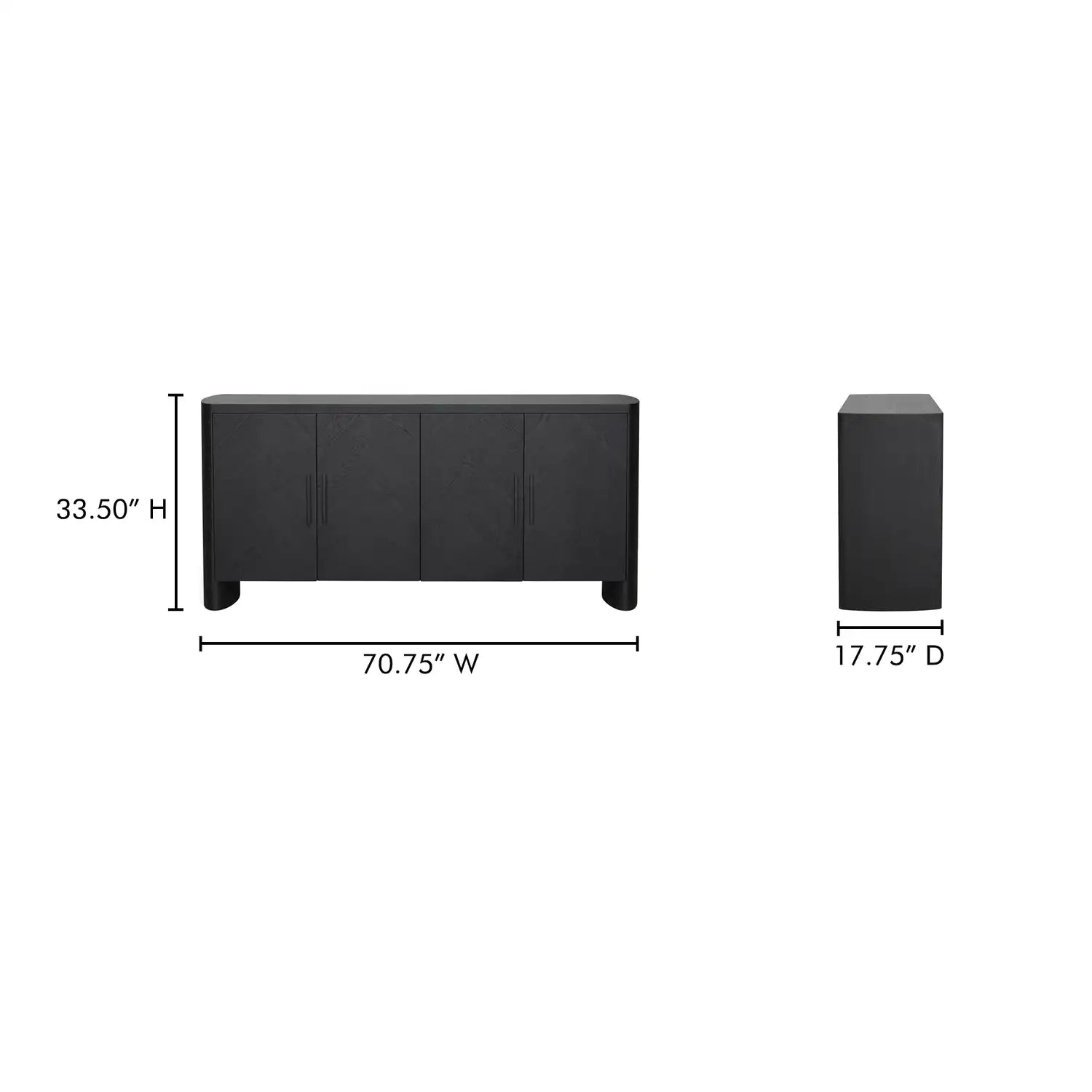 MOES WILLIAM SIDEBOARDS - Cabinets & Bar