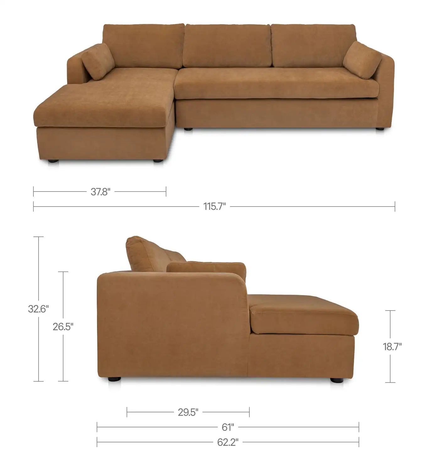 MOES, BURROW MODULAR SECTIONALS, SOFA