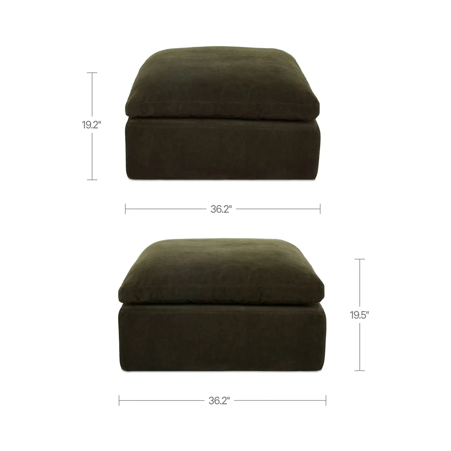 MOES CATES OTTOMANS - Benches, Ottoman, Stools