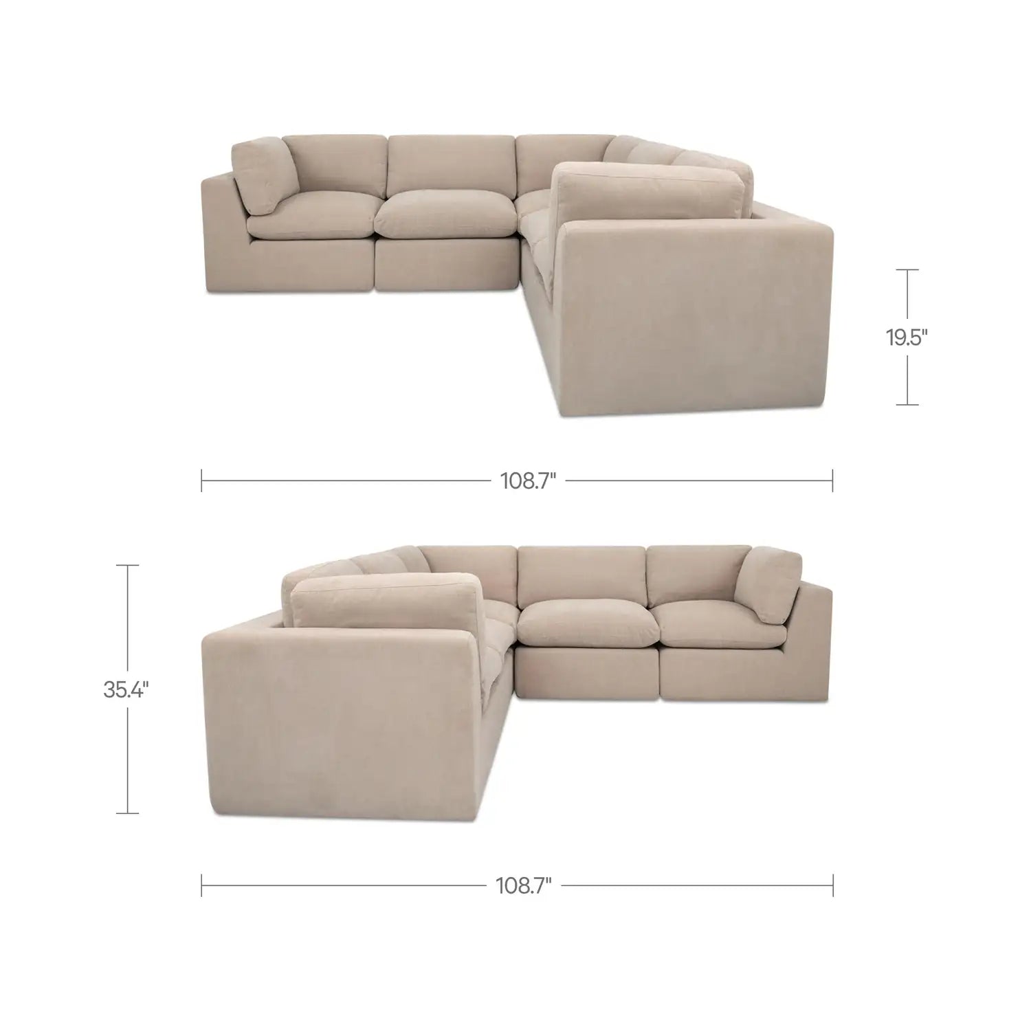 MOES CATES MODULAR SECTIONALS - Sofa