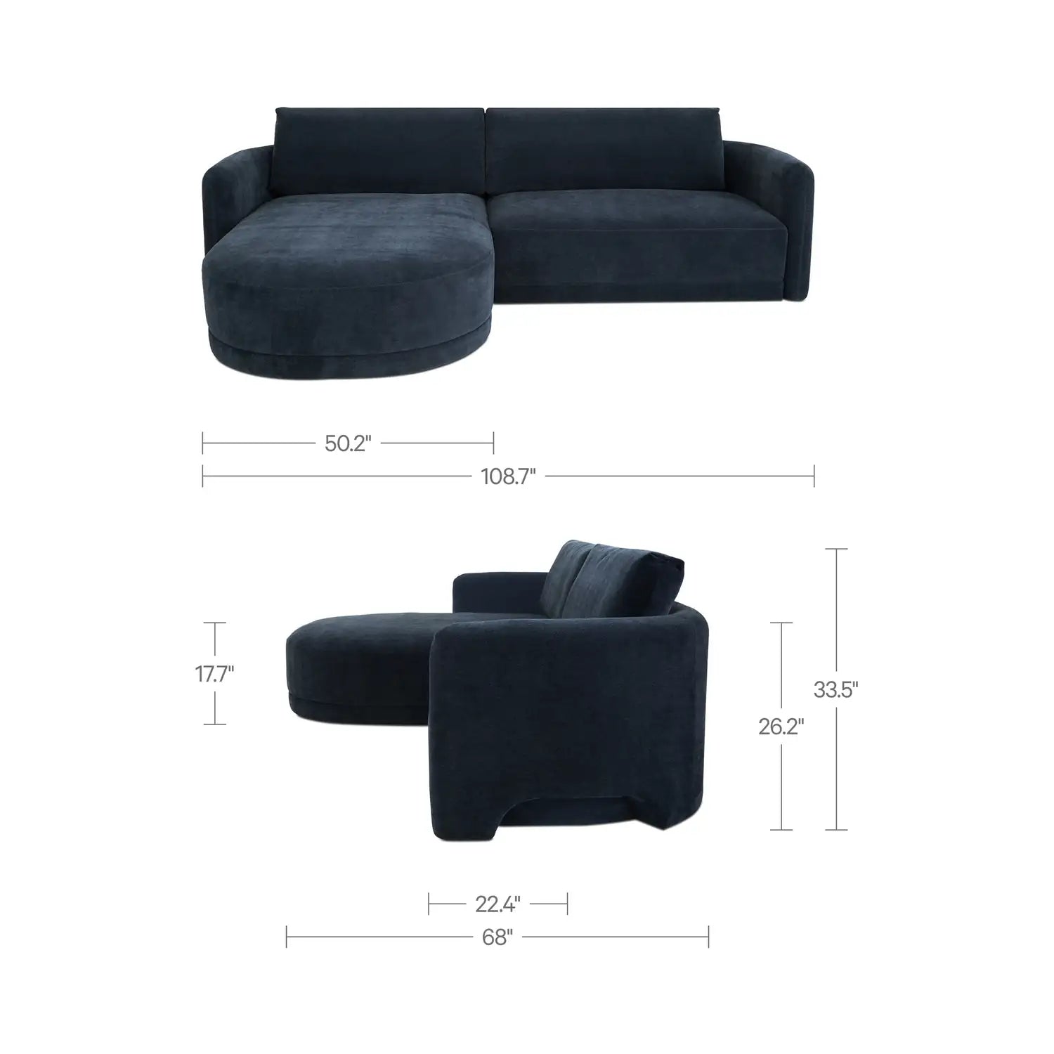 MOES, EMMY SECTIONALS, SOFA