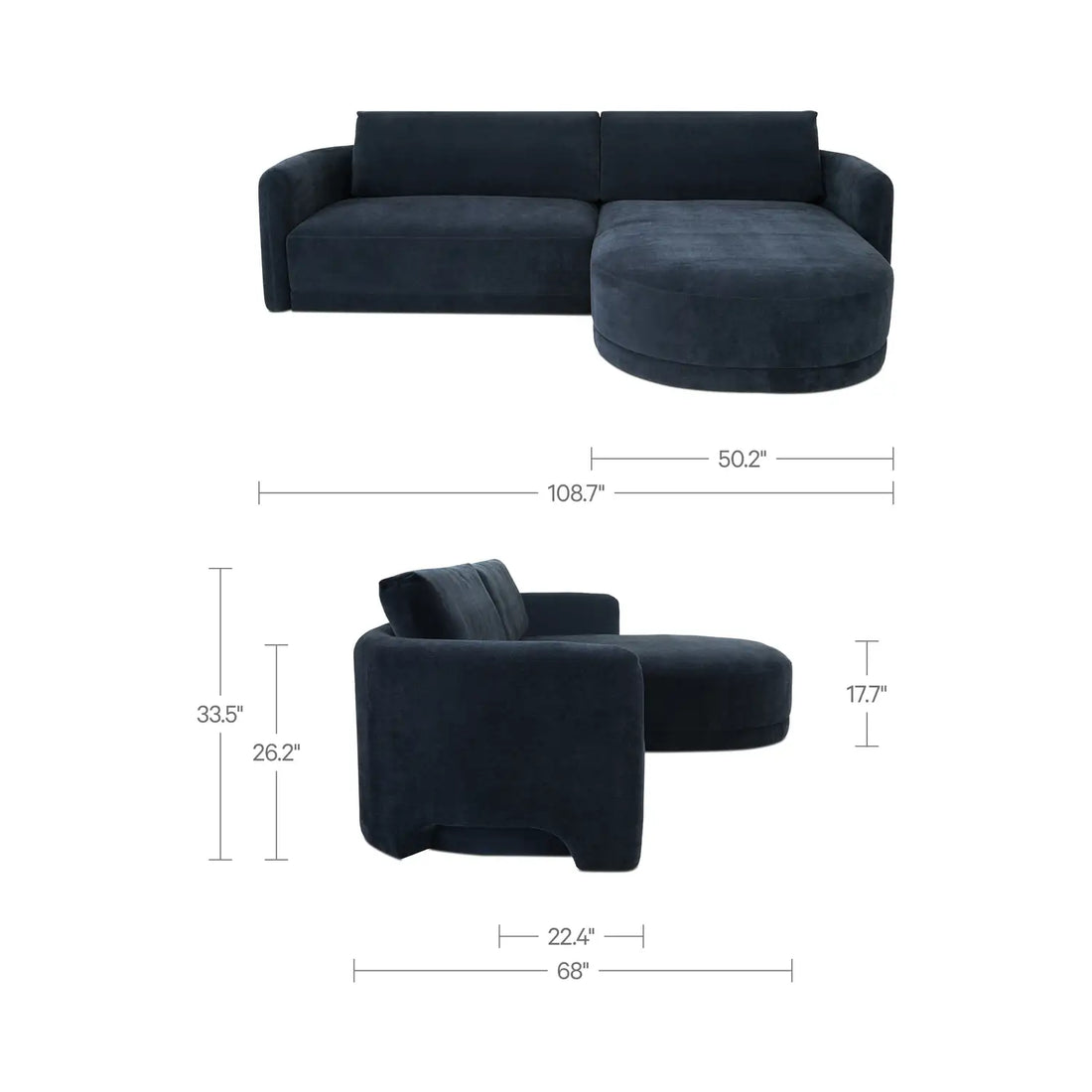 MOES, EMMY SECTIONALS, SOFA