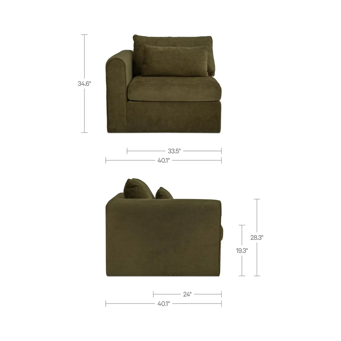 MOES, SWIFT CORNER CHAIRS, LOUNGE
