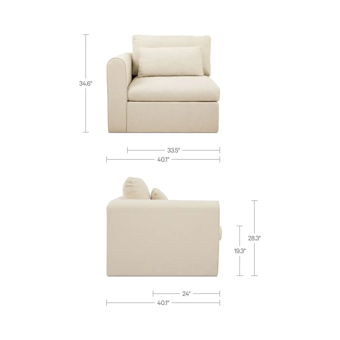 MOES, SWIFT CORNER CHAIRS, LOUNGE
