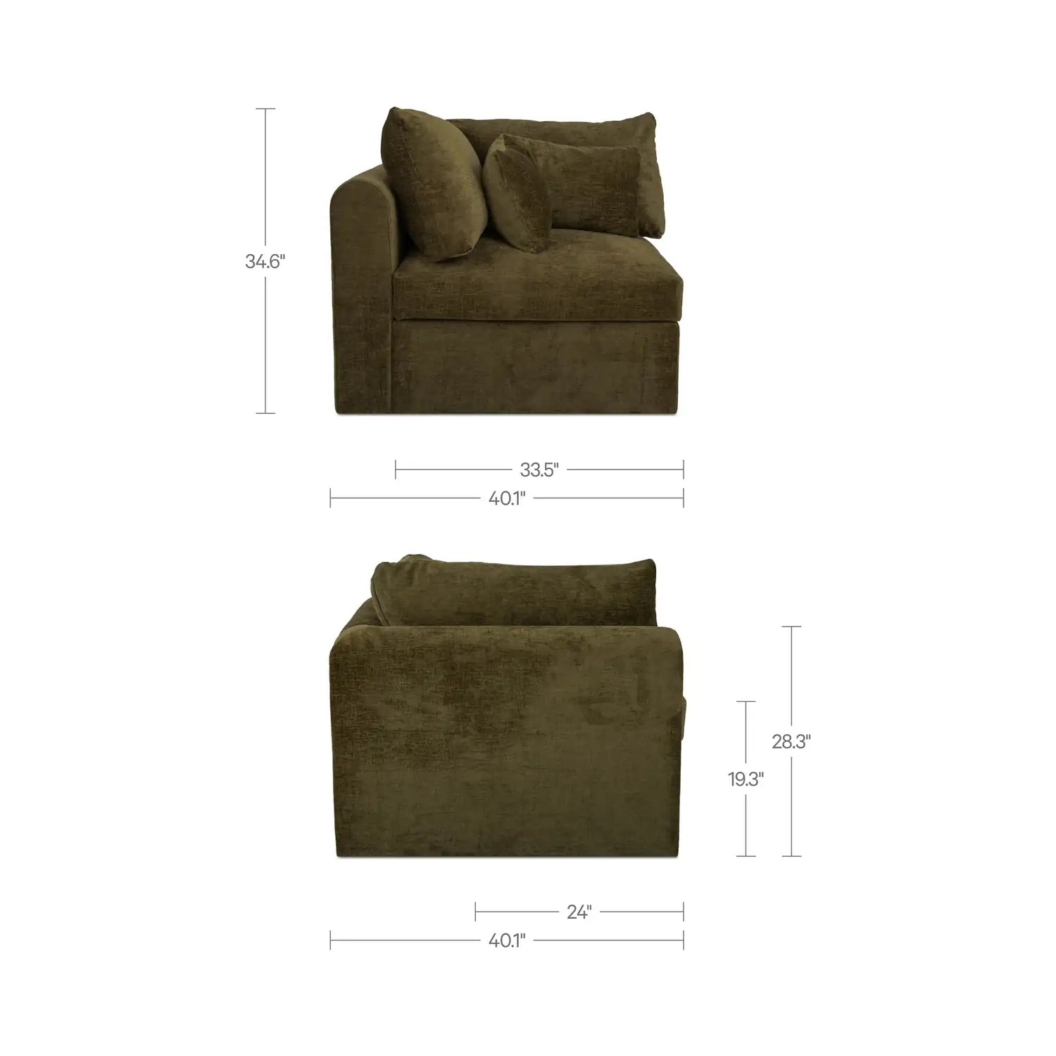 MOES, SWIFT CORNER CHAIRS, LOUNGE