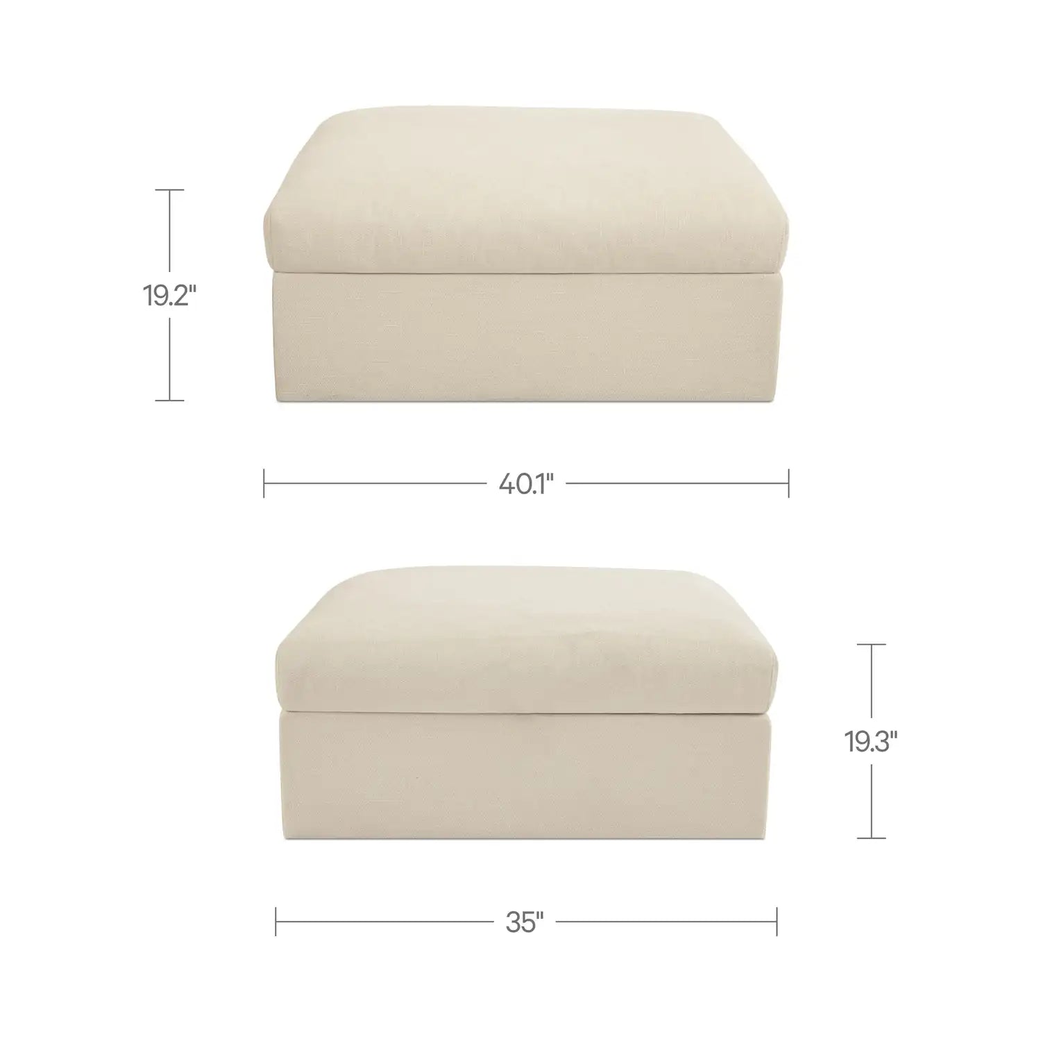 MOES SWIFT OTTOMANS - Benches, Ottoman, Stools