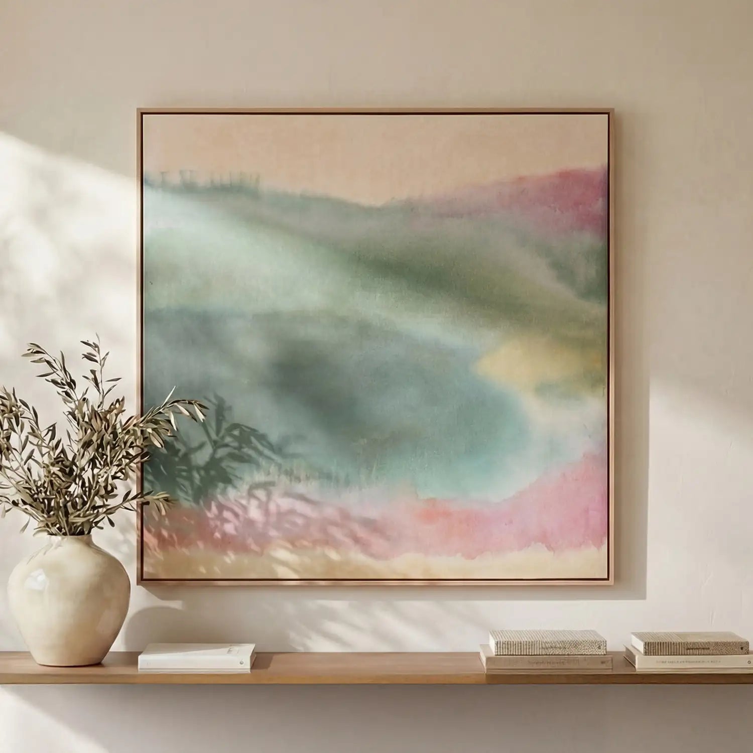 MOES LOTUS PAINTINGS - Decorative Accents