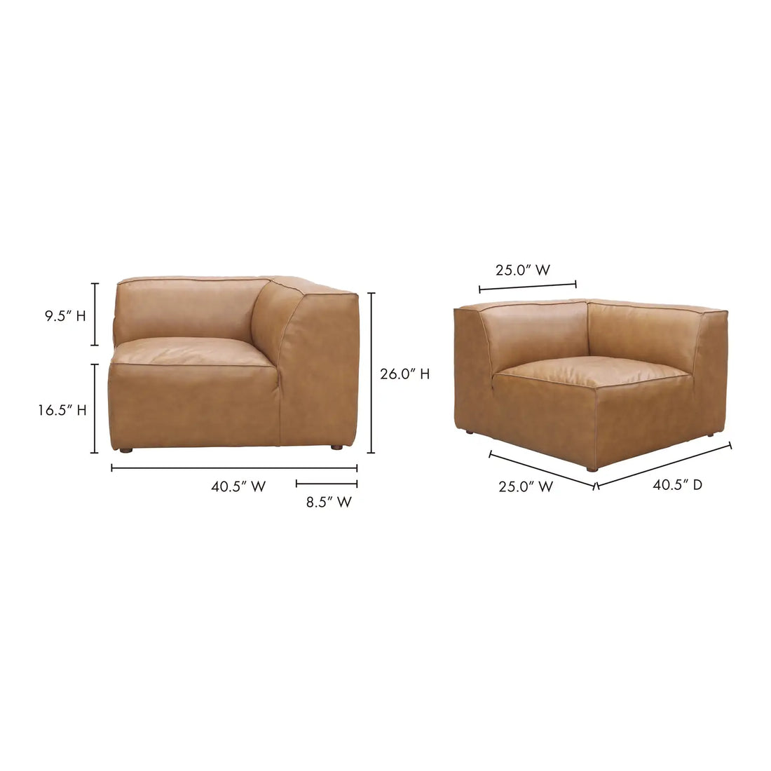 MOES, FORM CORNER CHAIRS, LOUNGE