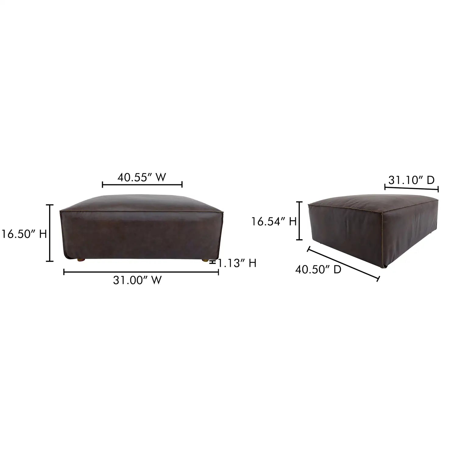 MOES FORM OTTOMANS - Benches, Ottoman, Stools