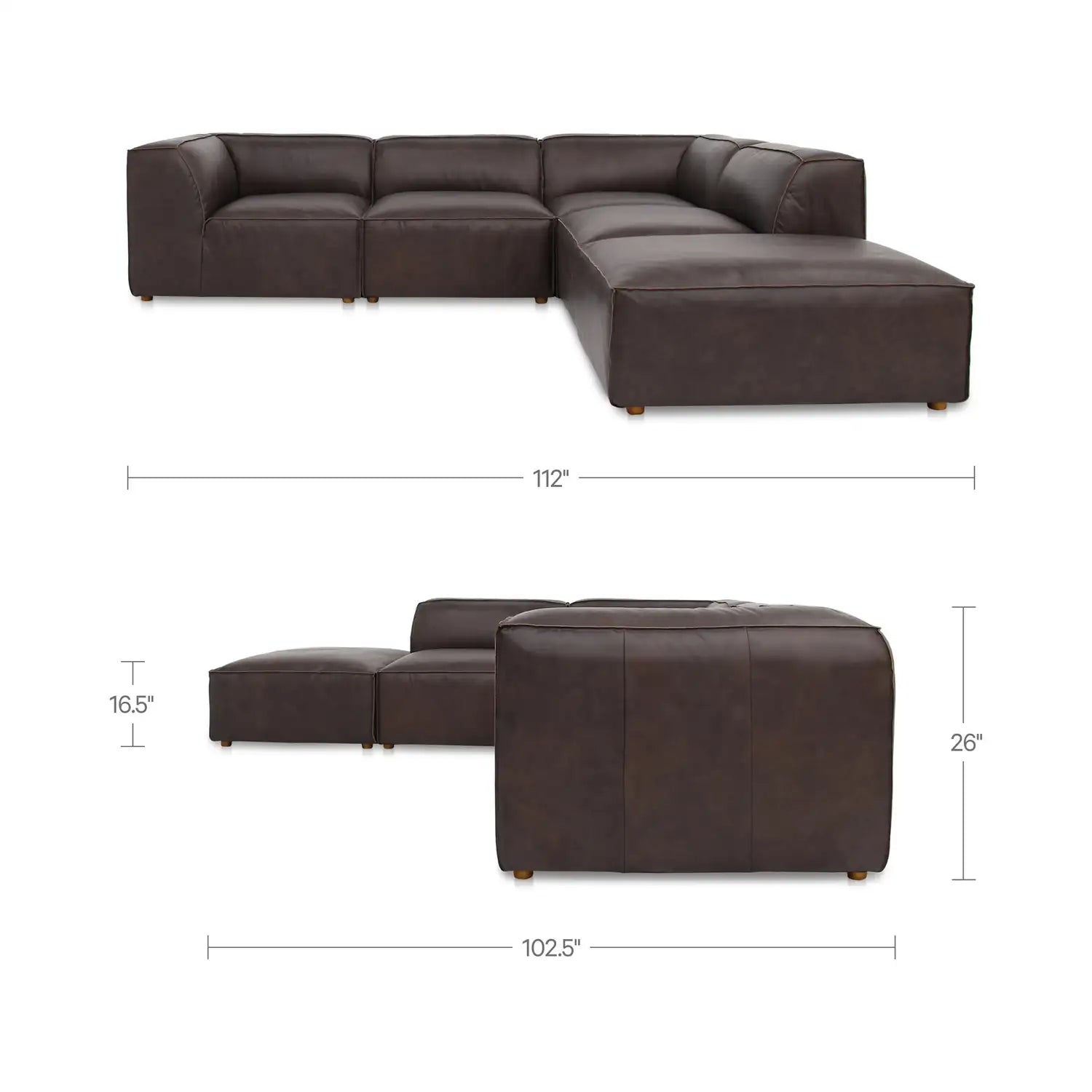 MOES, FORM MODULAR SECTIONALS, SOFA
