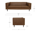 MOES, WOODS SOFAS, SOFA
