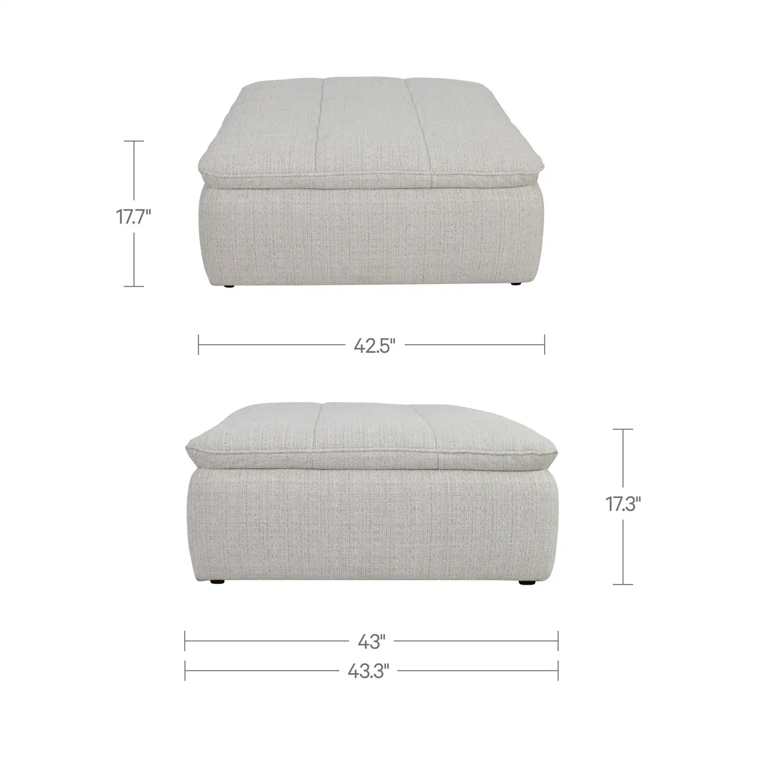 MOES LINO OTTOMANS - Benches, Ottoman, Stools