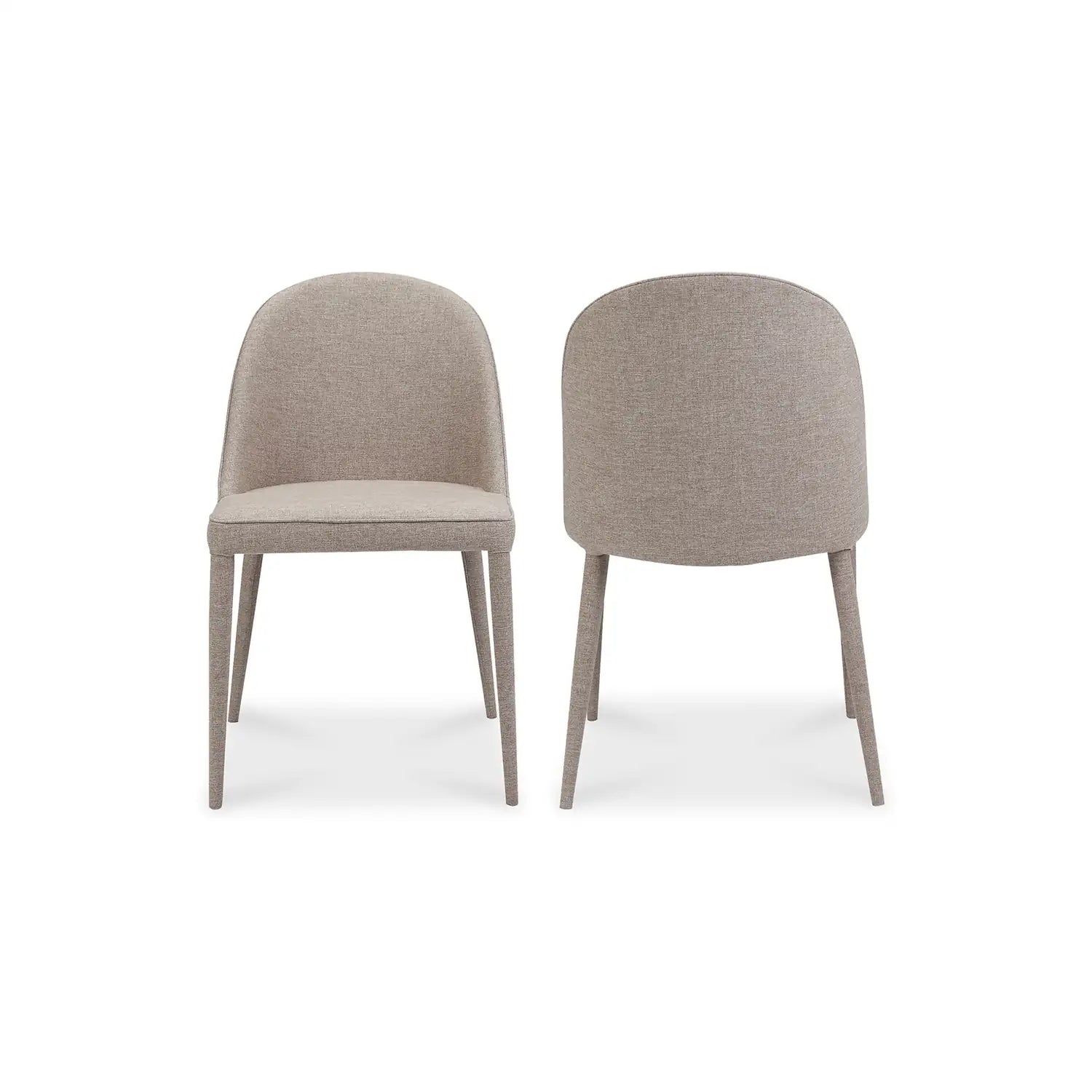 MOES, BURTON DINING CHAIRS - SET OF TWO, DINING CHAIRS