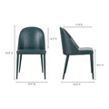 MOES, BURTON DINING CHAIRS - SET OF TWO, DINING CHAIRS