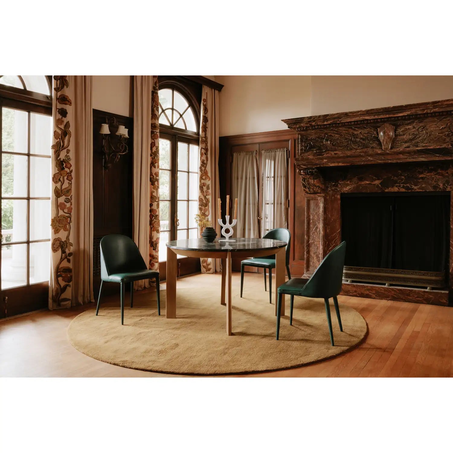 MOES, BURTON DINING CHAIRS - SET OF TWO, DINING CHAIRS