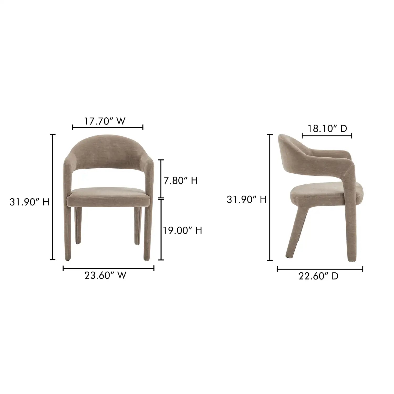 MOES, MARTENS DINING CHAIRS, DINING CHAIRS