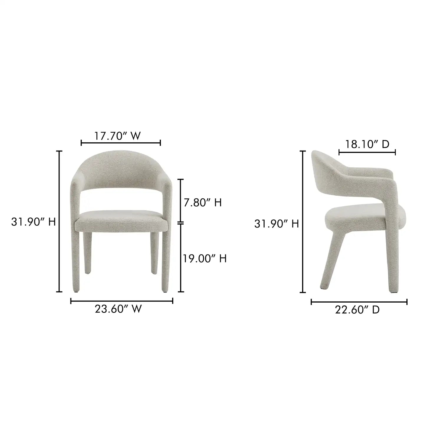 MOES, MARTENS DINING CHAIRS, DINING CHAIRS