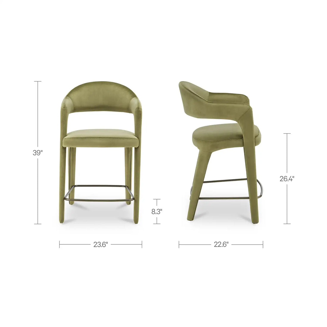 MOES, MARTENS COUNTER STOOLS, BAR STOOLS