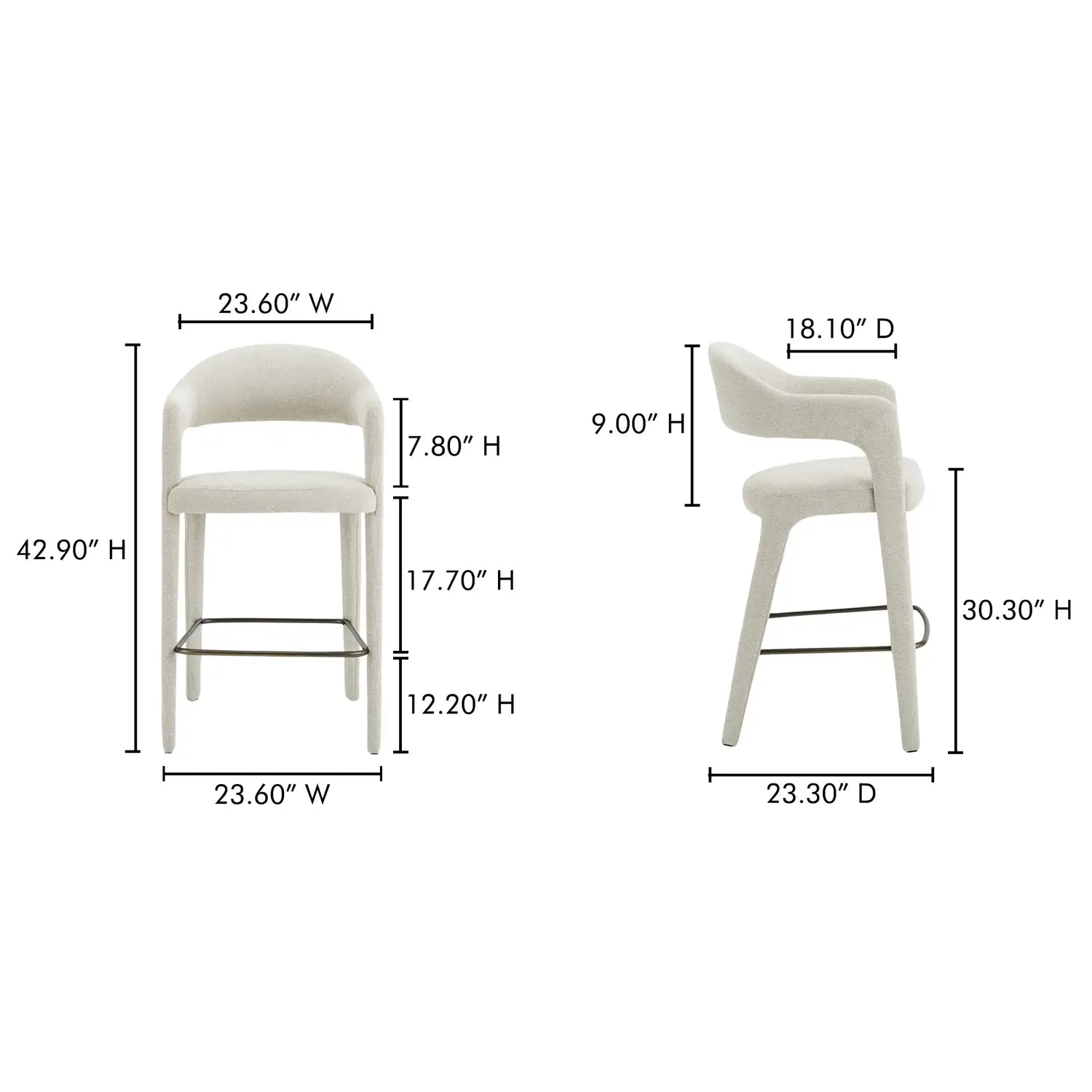 MOES, MARTENS BAR STOOLS, BAR STOOLS