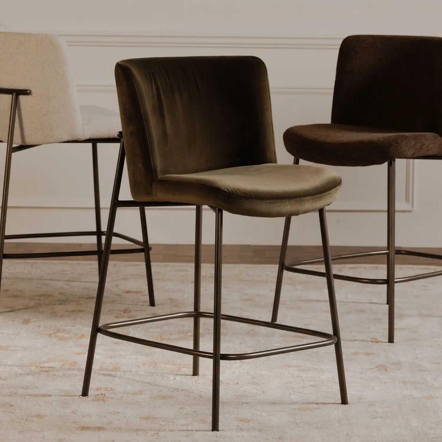 MOES, EARLY COUNTER STOOLS, BAR STOOLS