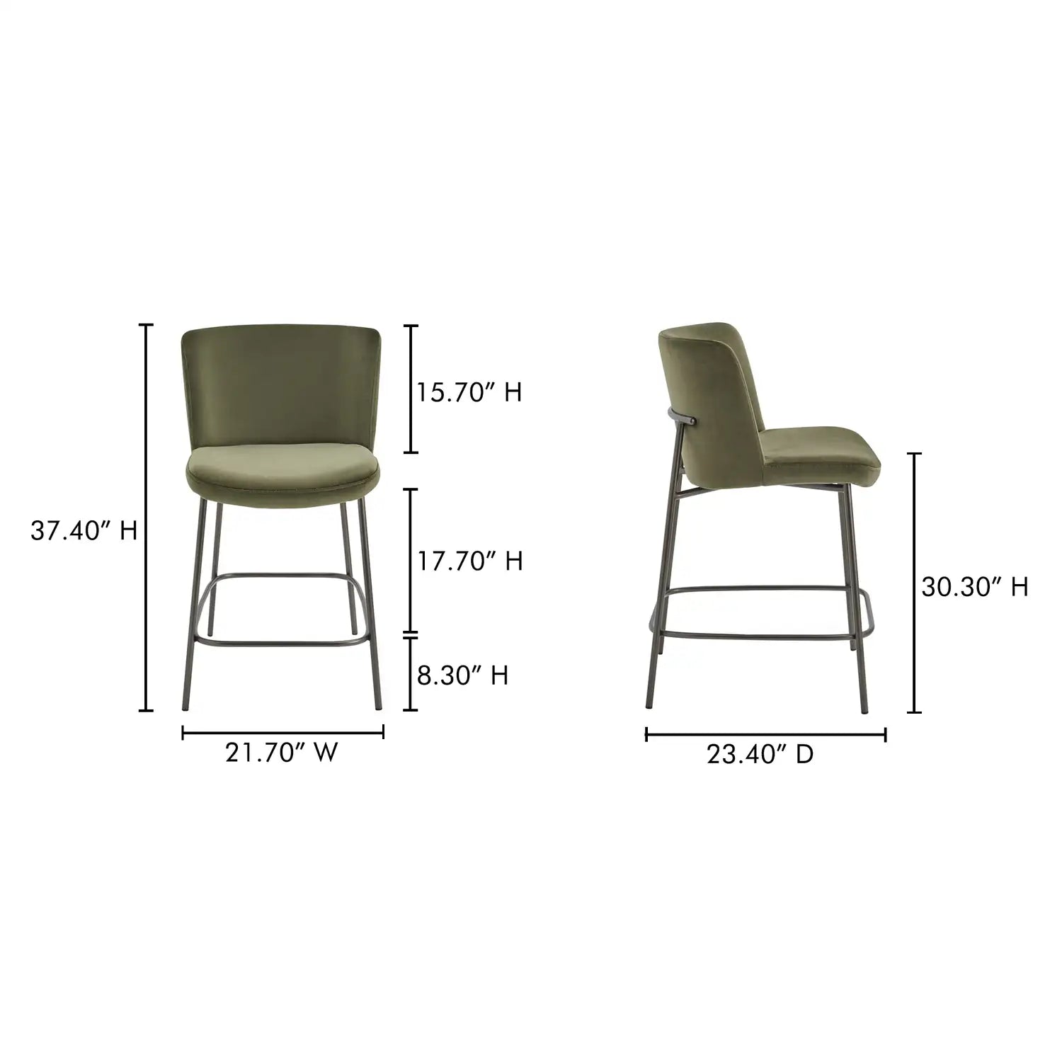 MOES, EARLY COUNTER STOOLS, BAR STOOLS