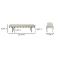 MOES CARSON DINING BENCHES - Benches, Ottoman, Stools