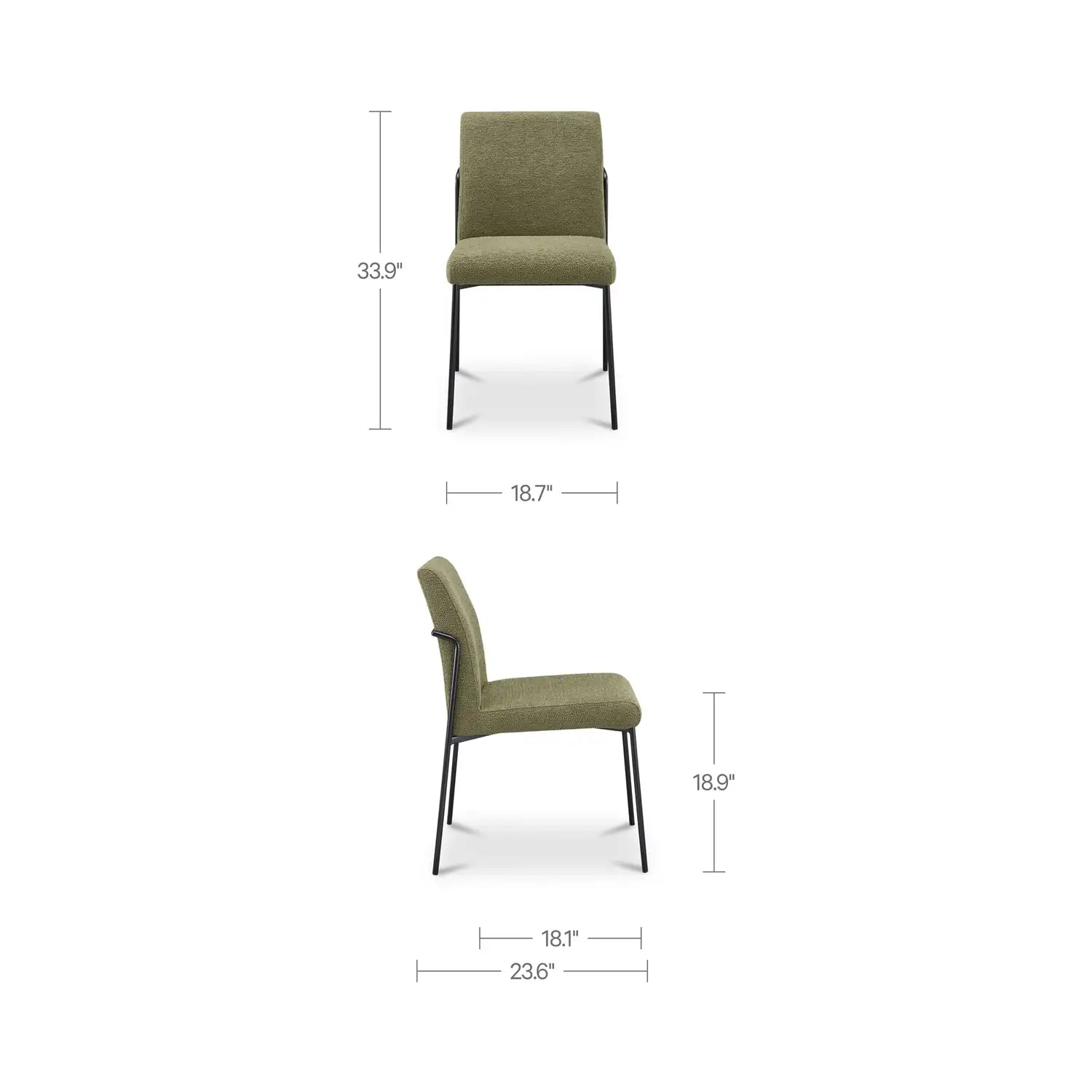 MOES, DANNY DINING CHAIRS - SET OF TWO, DINING CHAIRS
