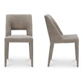 MOES, JOYCE DINING CHAIRS - SET OF TWO, DINING CHAIRS
