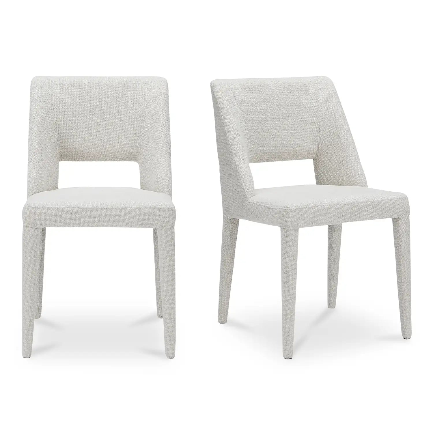 MOES, JOYCE DINING CHAIRS - SET OF TWO, DINING CHAIRS