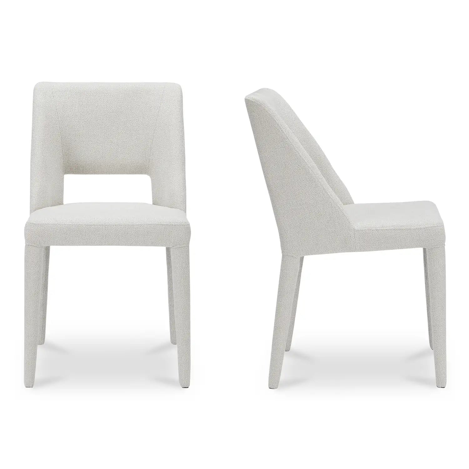 MOES, JOYCE DINING CHAIRS - SET OF TWO, DINING CHAIRS