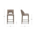 MOES, JOYCE COUNTER STOOLS, BAR STOOLS