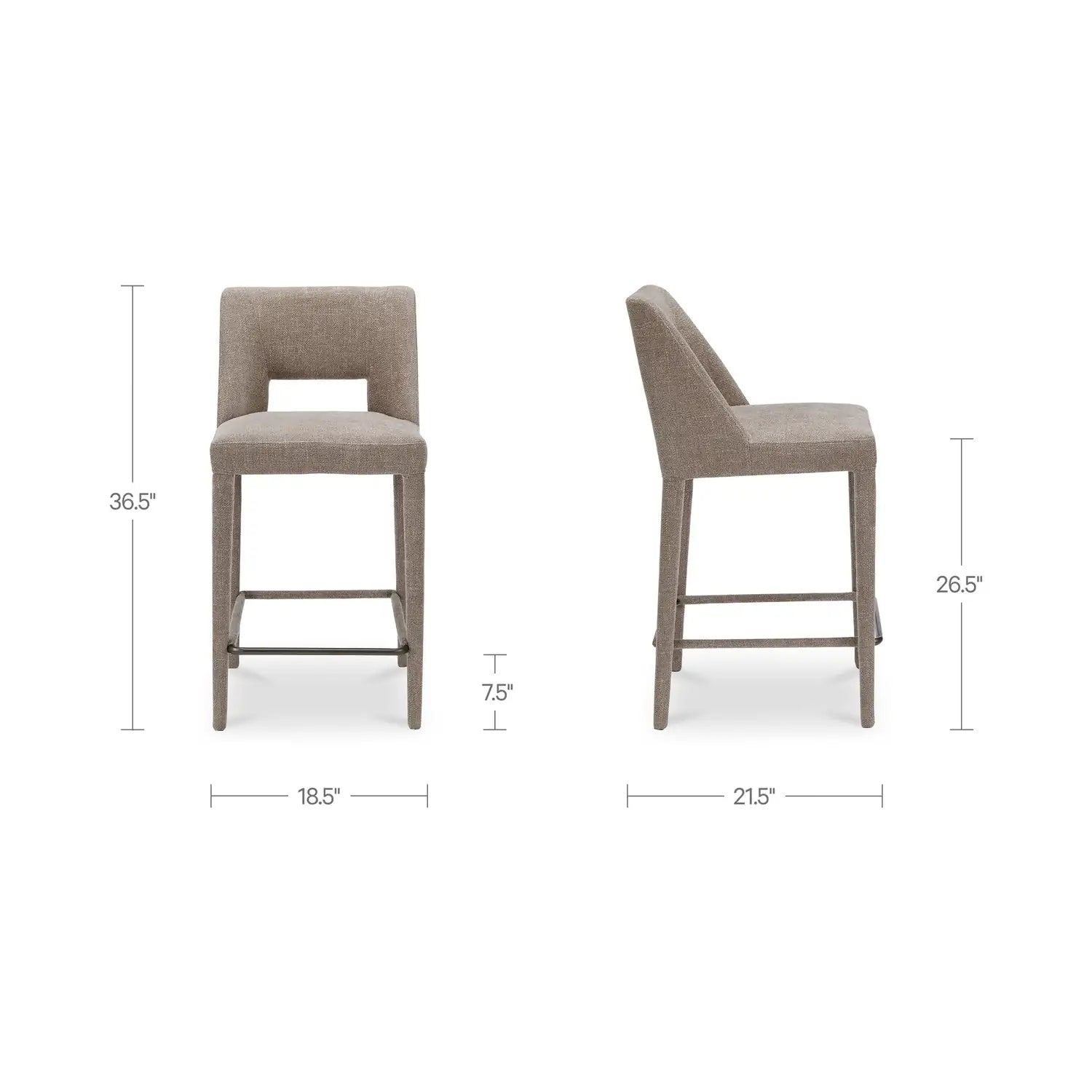 MOES, JOYCE COUNTER STOOLS, BAR STOOLS
