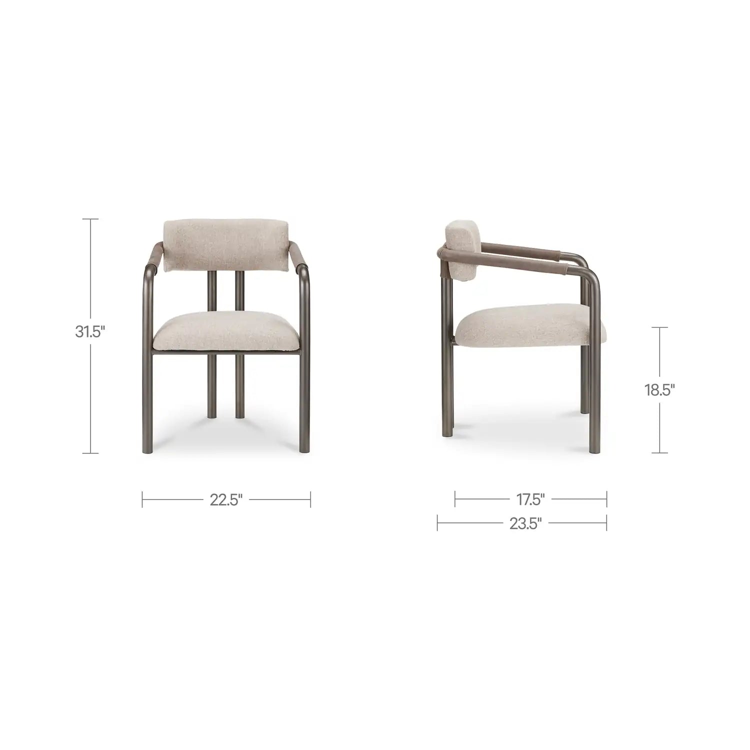 MOES, CASSIDY DINING CHAIRS, DINING CHAIRS