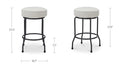 MOES, KELSEY COUNTER STOOLS, BAR STOOLS
